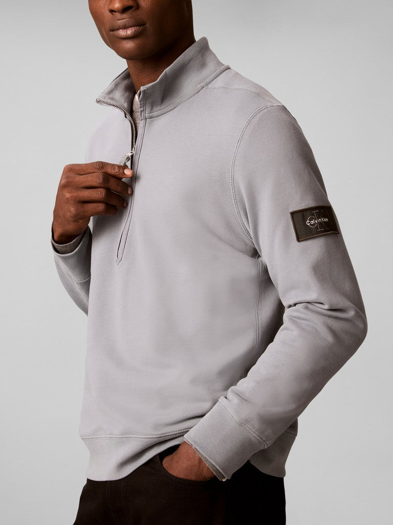 Calvin Klein Jeans Terry Badge 1/4 Zip