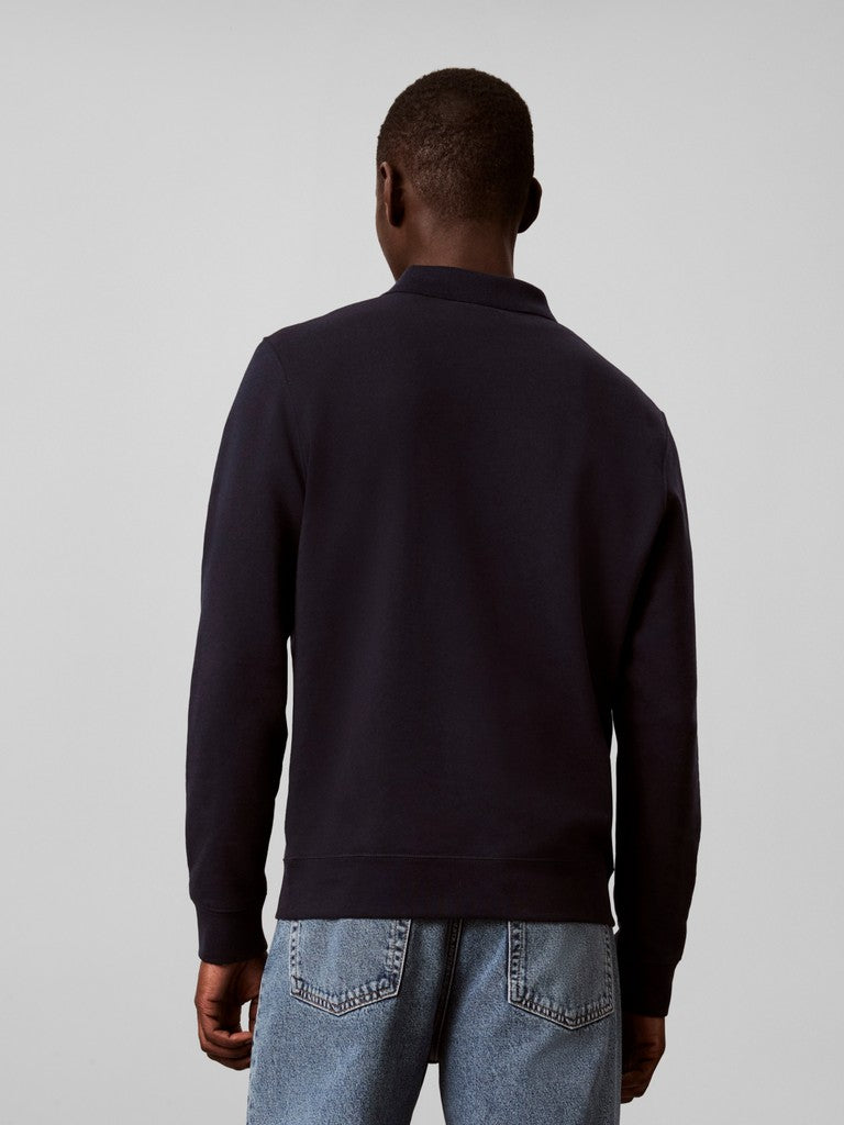 Calvin Klein LS Terry Monogram Polo