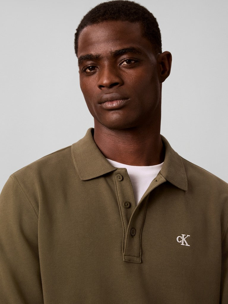 Calvin Klein Jeans LS Monogram Polo