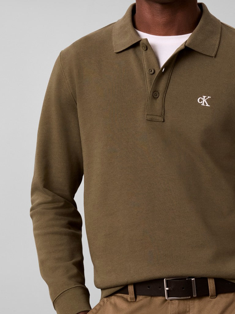 Calvin Klein Jeans LS Monogram Polo