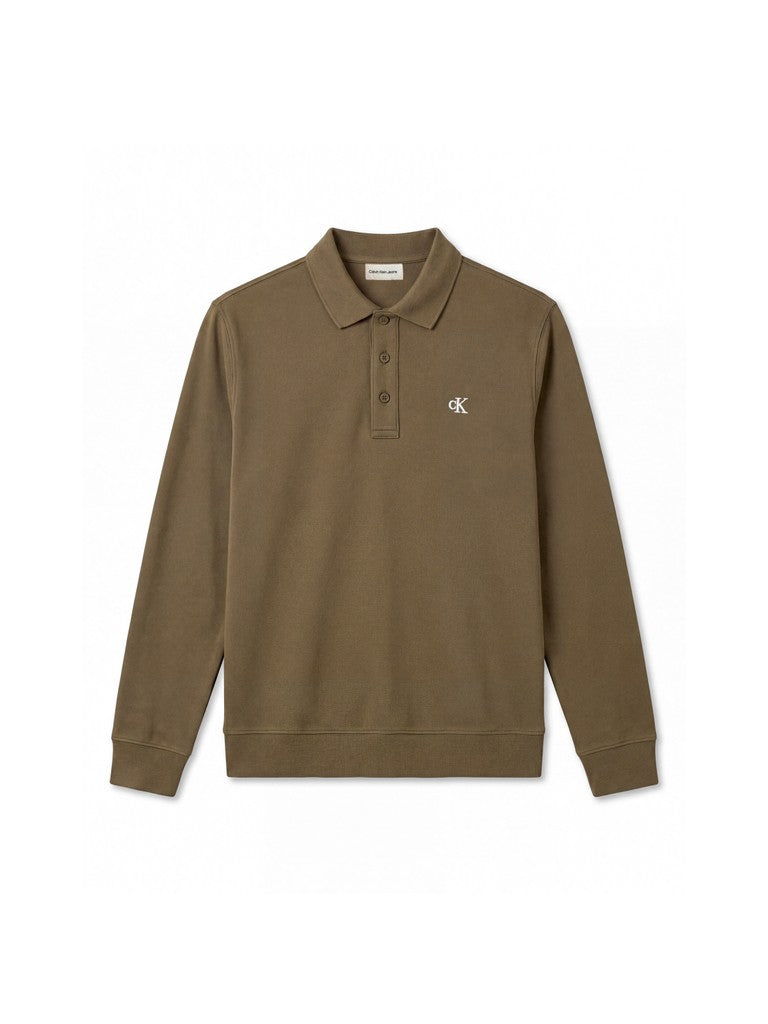 Calvin Klein Jeans LS Monogram Polo