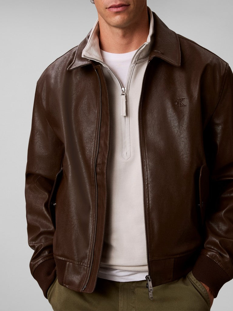 Calvin Klein Jeans Utility Badge 1/4 Zip