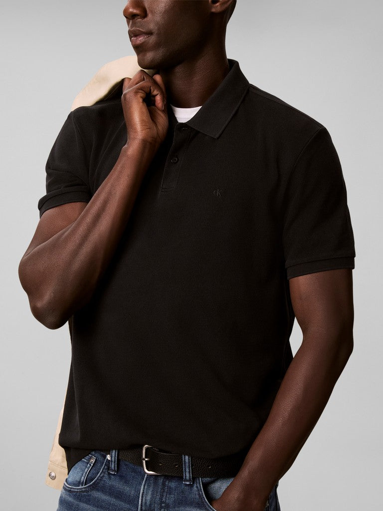Calvin Klein Supima Logo Polo
