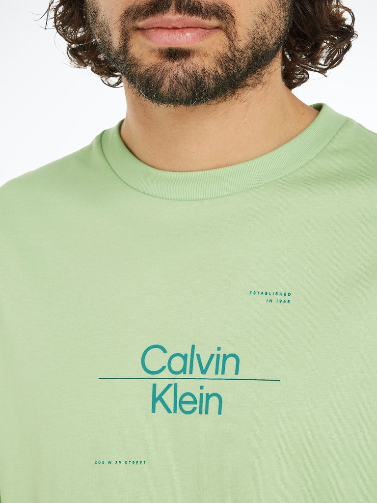 Calvin Klein Optic Line Logo T-Shirt