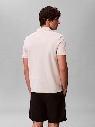 Calvin Klein Monogram Pique Polo