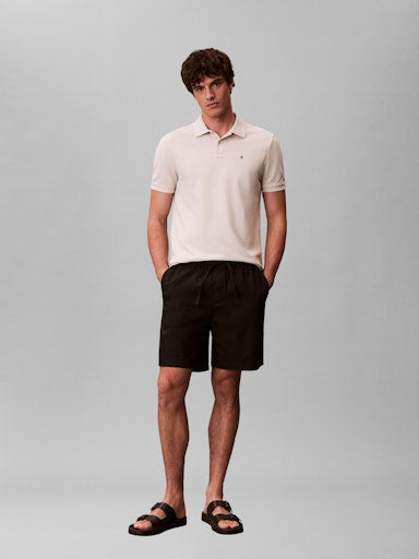 Calvin Klein Monogram Pique Polo