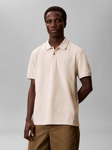 Calvin Klein SS Refined Pique Tipped Polo