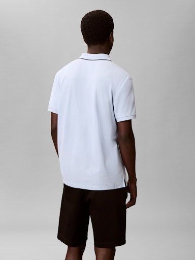 Calvin Klein SS Refined Pique Tipped Polo