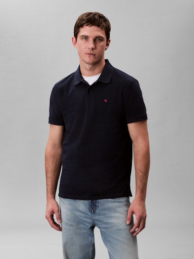Calvin Klein Jeans Monogram Pique Polo