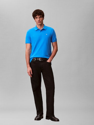 Calvin Klein Monogram Pique Polo