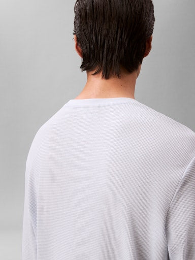 Calvin Klein Jeans Waffle Badge L/S T-Shirt
