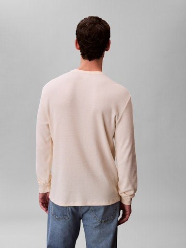 Calvin Klein Jeans Waffle Badge L/S T-Sh