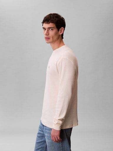 Calvin Klein Jeans Waffle Badge L/S T-Sh