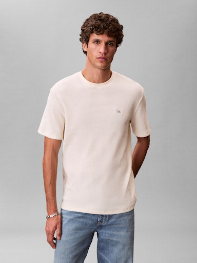 Calvin Klein Waffle Badge T-Shirt