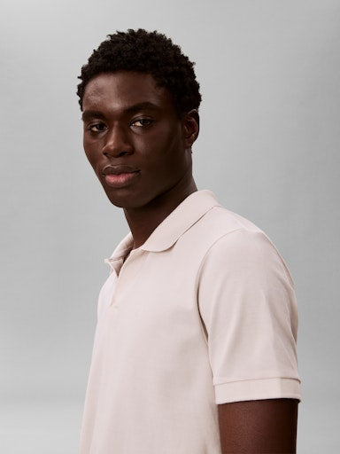 Calvin Klein Open Collar Pique Polo