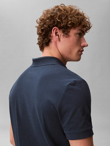 Calvin Klein Open Collar Pique Polo