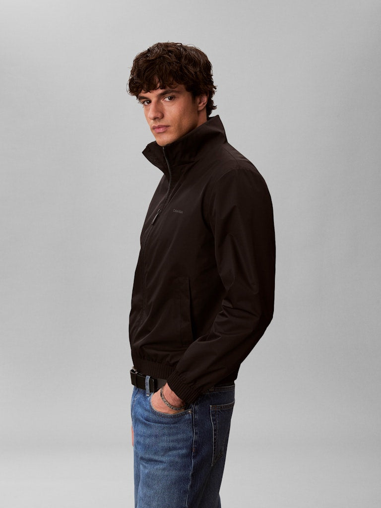 Calvin Klein LS Nylon Stand Collar Jacket