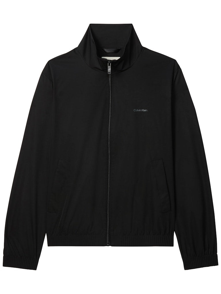 Calvin Klein LS Nylon Stand Collar Jacket