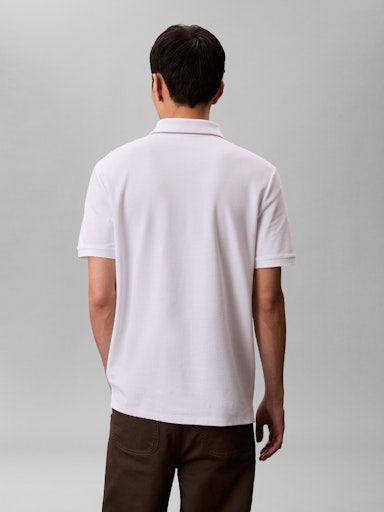 Calvin Klein SS Refined Pique Tipped Polo