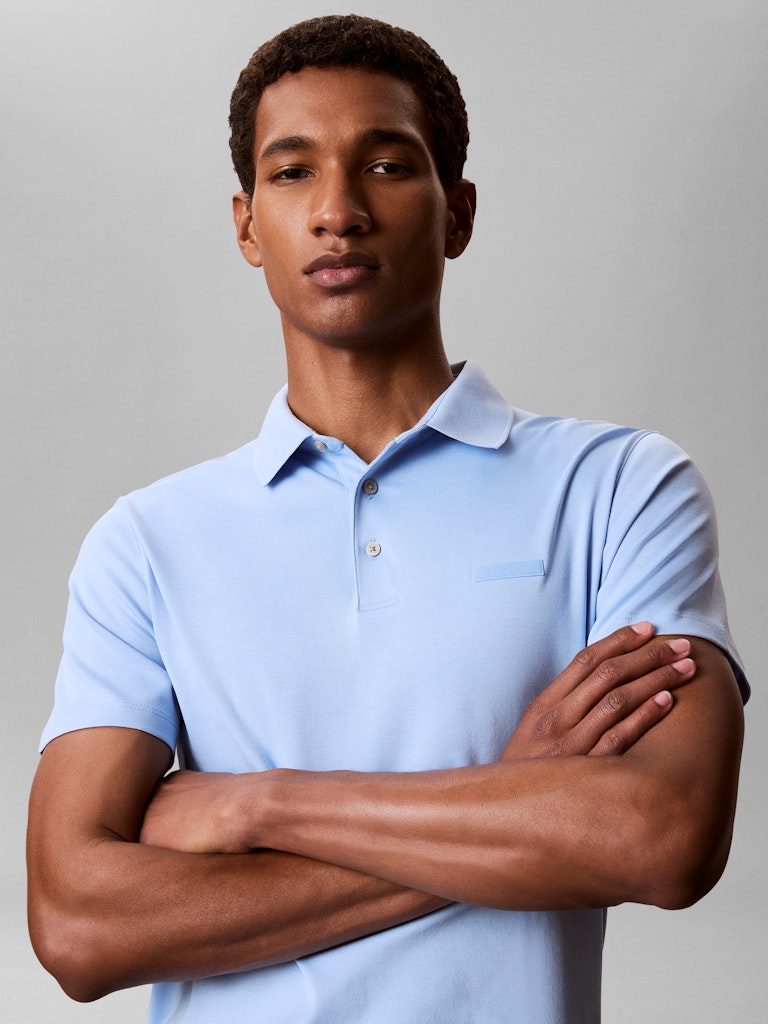 Calvin Klein SS Slim Supima Polo