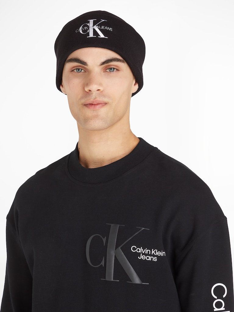Calvin Klein Jeans Monogram Embro Beanie