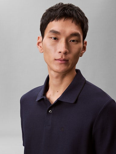 Calvin Klein SS Refined Pique Tipped Polo