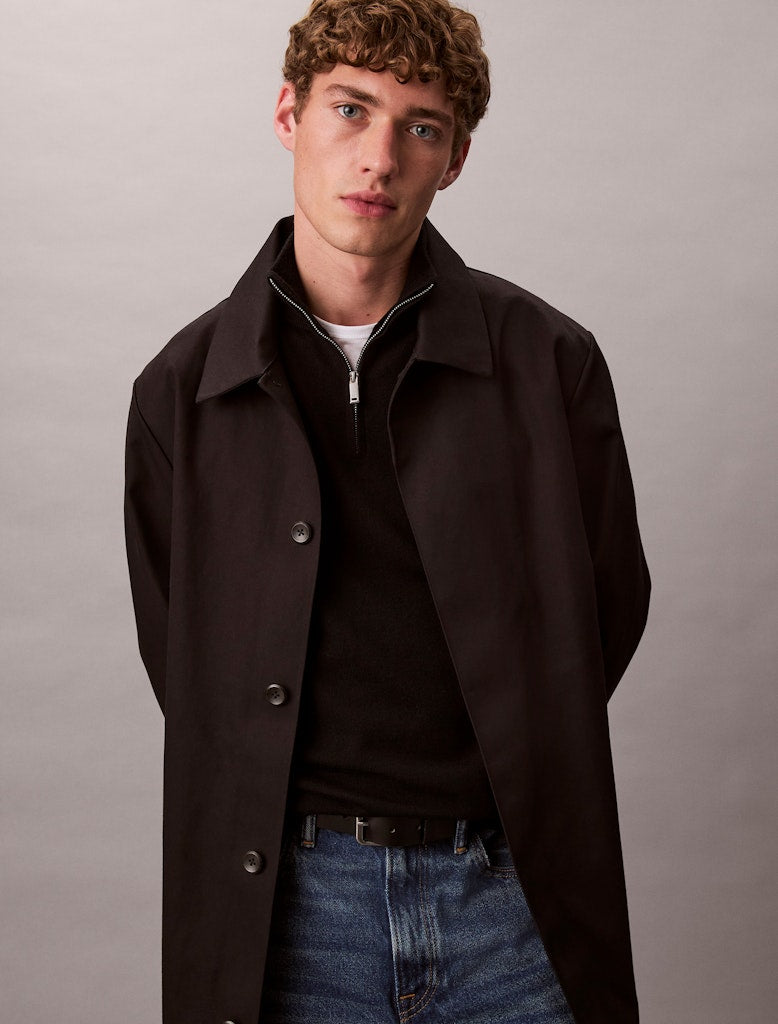 Calvin Klein Merino 1/4 Zip Top