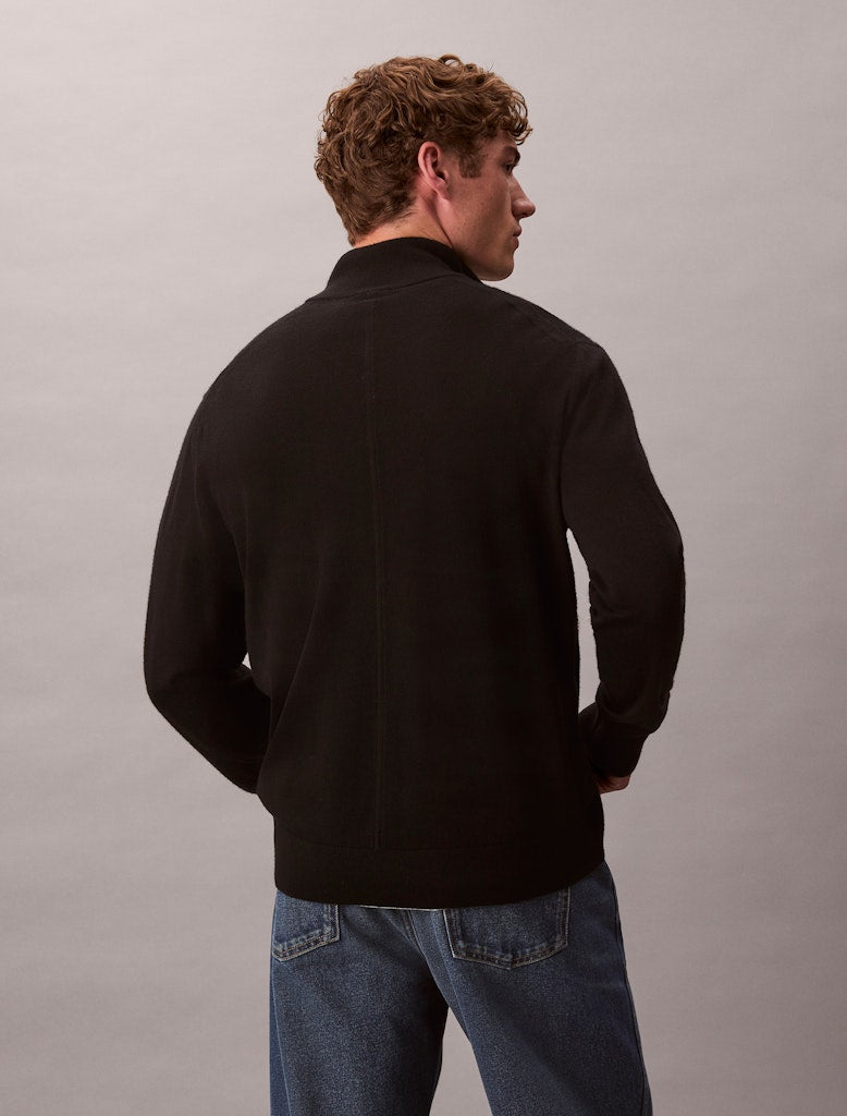Calvin Klein Merino 1/4 Zip Top