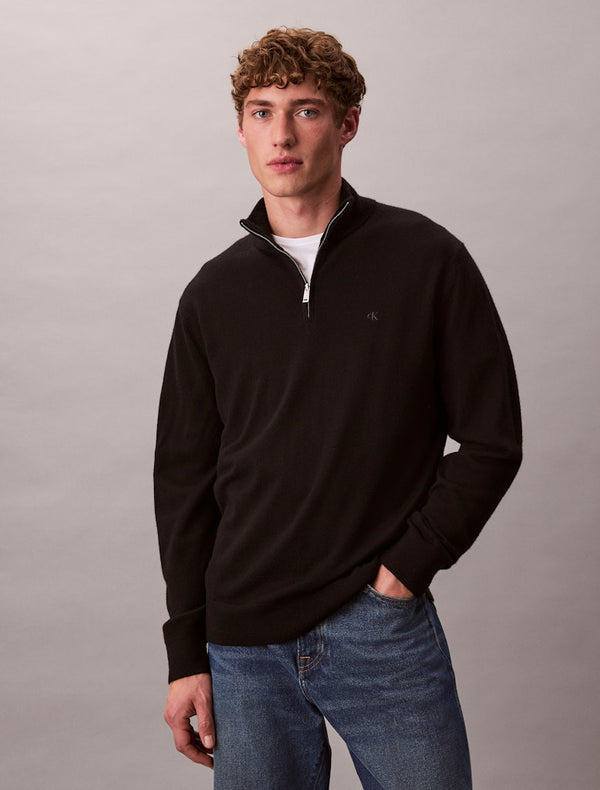 Calvin Klein Merino 1/4 Zip Top