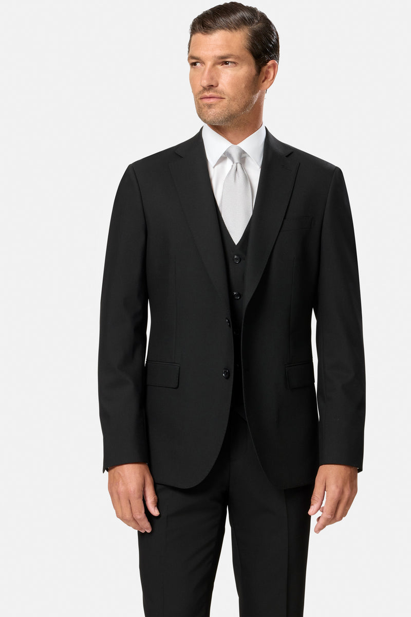 Benetti Carnaby Black Slim Jacket