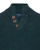 Salt & Lime Dan Button Knit