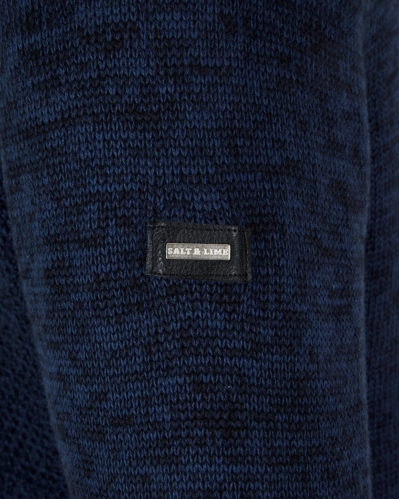 Salt & Lime Dan Button Knit