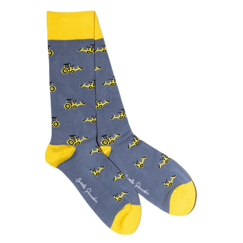 Swole Panda Yellow Digger Socks