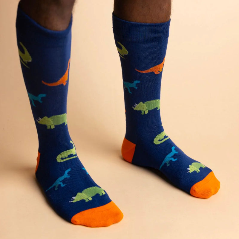 Swole Panda Dinosaur Socks