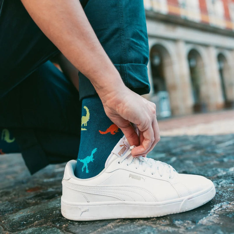 Swole Panda Dinosaur Socks