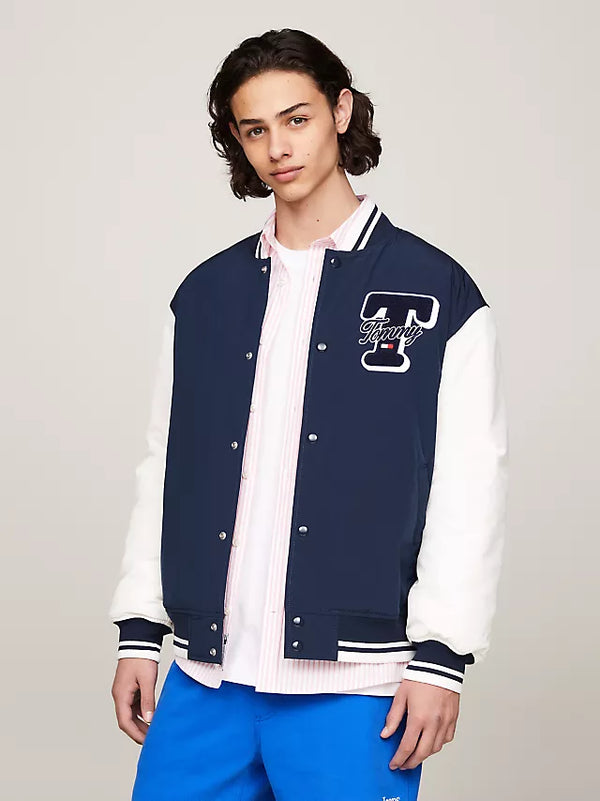 Tommy Jeans Colorblock Varsity Jacket