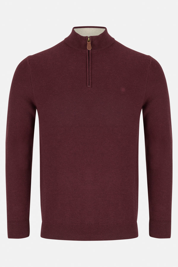 Benetti Dawson 1/4 Zip Knitwear