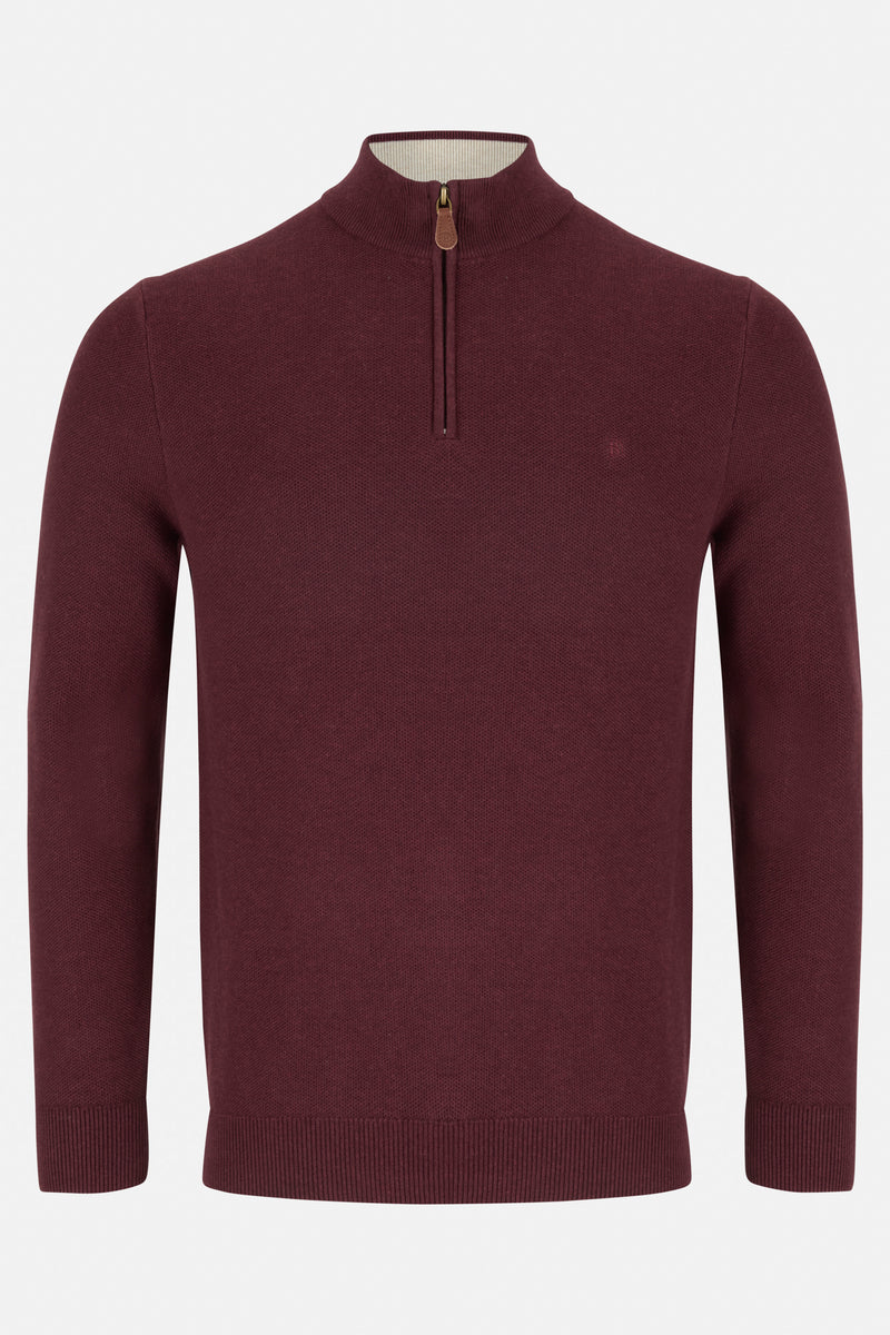 Benetti Dawson 1/4 Zip Knitwear