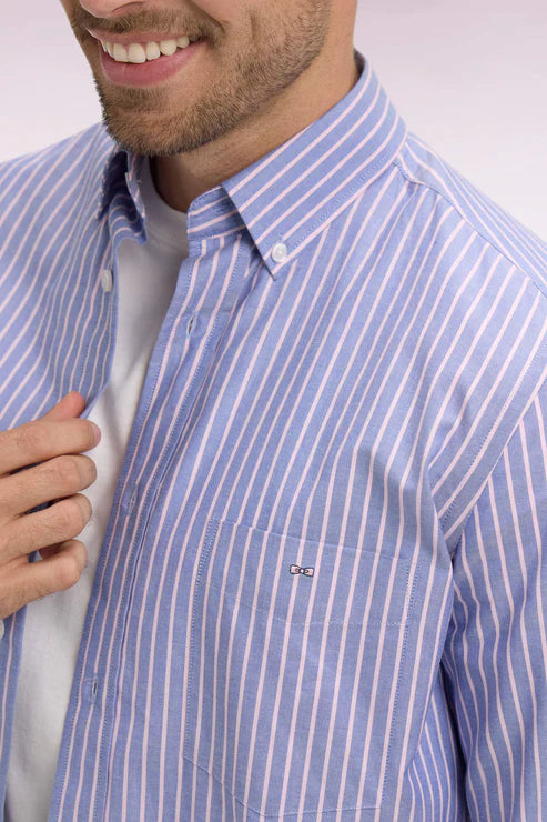 Eden Park Pinpoint Stripe Shirt