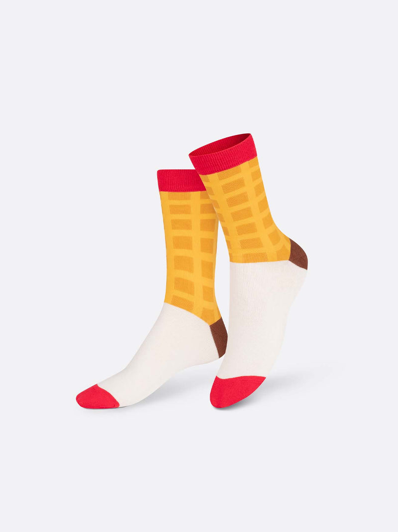 Eat My Socks Sweet Waffle Socks