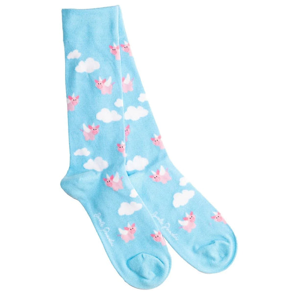 Swole Panda Flying Pig Socks