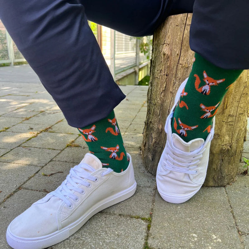 Swole Panda Mr Fox Socks
