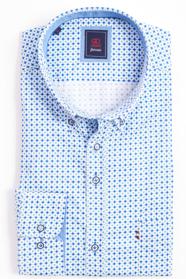 Andre Florence Printed LS Shirt