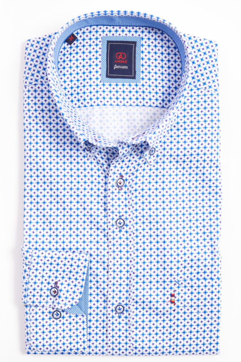 Andre Florence Printed LS Shirt