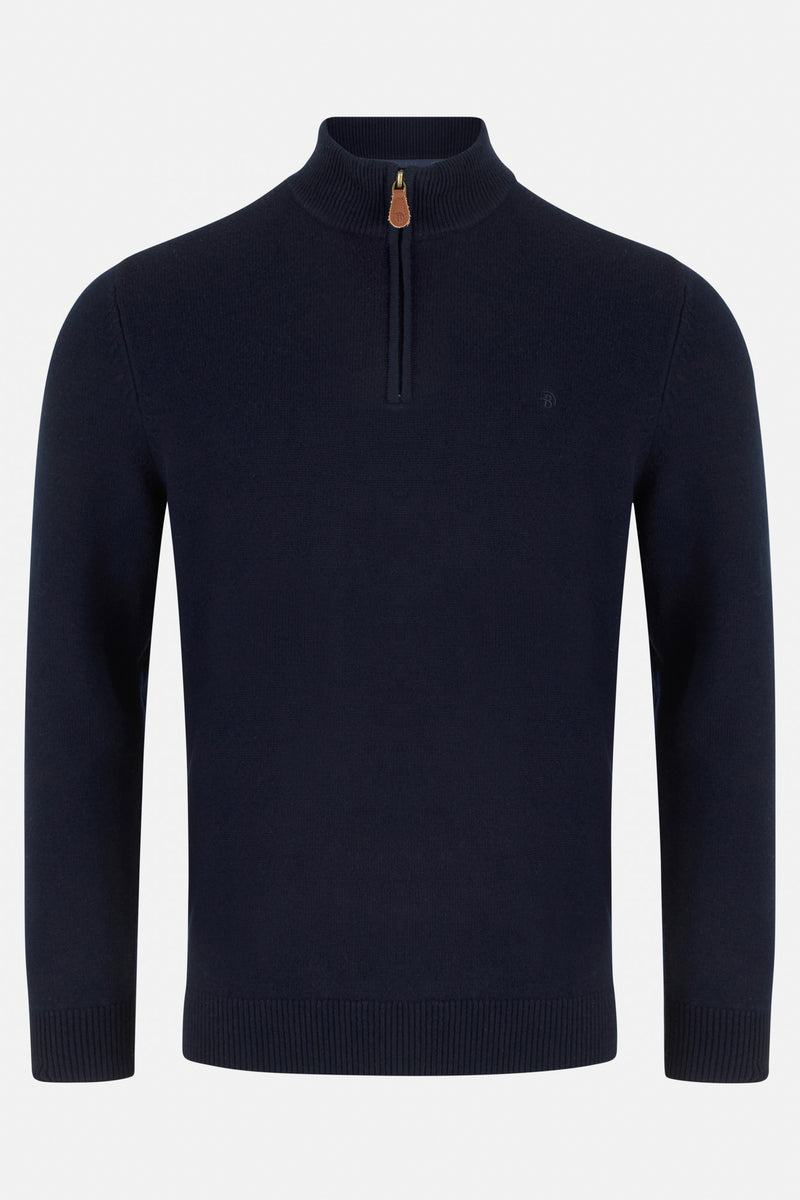Benetti Franco 1/4 Zip Knitwear