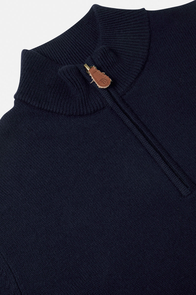 Benetti Franco 1/4 Zip Knitwear