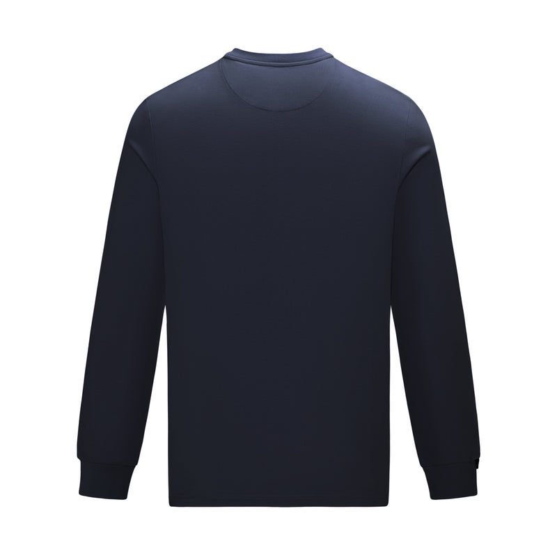 Rivet & Denim Grandad Collar Sweat