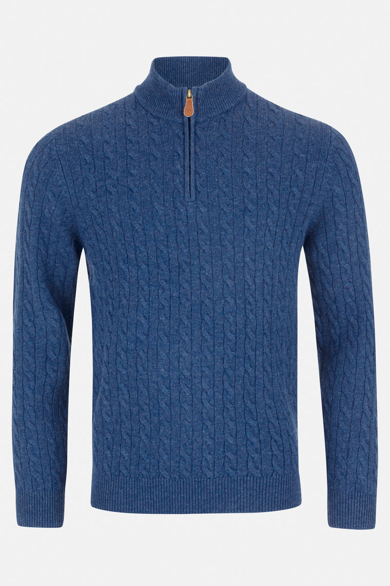 Benetti Grant 1/4 Zip Knitwear