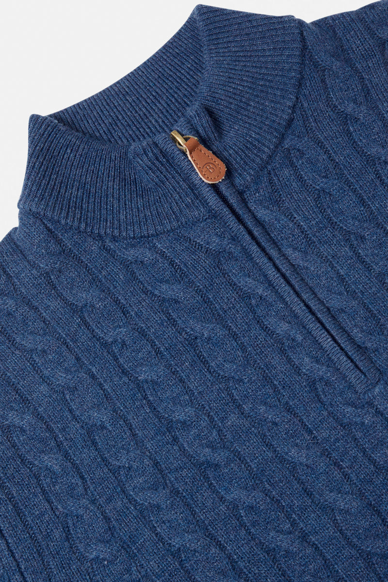 Benetti Grant 1/4 Zip Knitwear