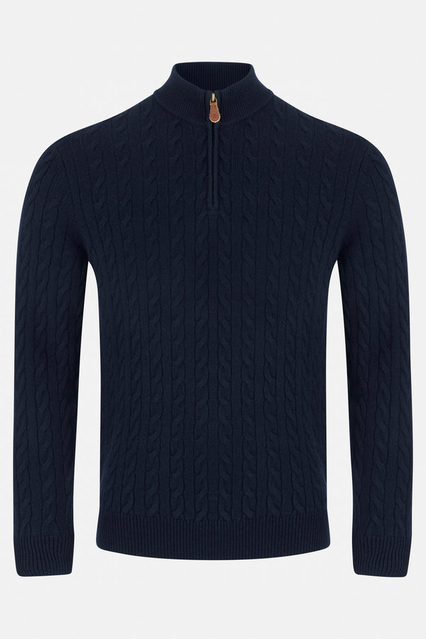 Benetti Grant 1/4 Zip Knitwear